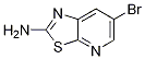 6-bromothiazolo[5,4-b]pyridin-2-amine Struktur