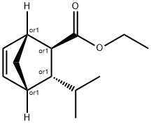 BICYCLO(2.2.1)HEPT-5-ENE-2-CARBOXYLIC ACID, 3-(1-METHYLETHYL)-ETHYL ESTER Struktur