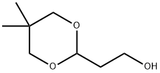 5,5-DIMETHYL-1,3-DIOXANE-2-ETHANOL Struktur