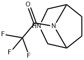 3,8-Diazabicyclo[3.2.1]octane, 8-(trifluoroacetyl)- (9CI) Struktur