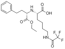 N2-(1S-Ethoxycarbonyl-3-phenylpropyl)-N6-trifluoroacetyl-L-lysine