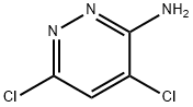 4,6-dichloropyridazin-3-amine Struktur