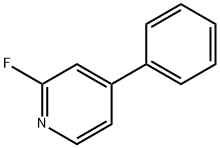 2-FLUORO-4-PHENYLPYRIDINE Struktur