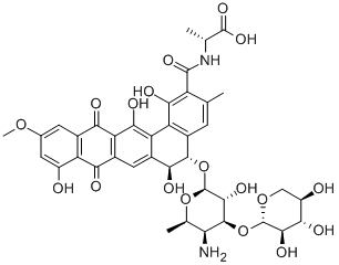 Benanomicin B Struktur