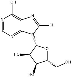 8-CHLOROINOSINE Struktur