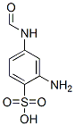 2-amino-4-formamidobenzenesulfonic acid Struktur