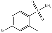 4-溴-2-甲基苯磺酰胺 結(jié)構(gòu)式