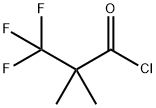 3,3,3-trifluoro-2,2-diMethylpropanoyl chloride Struktur