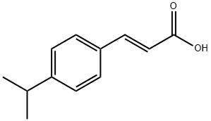 4-ISOPROPYLCINNAMIC ACID Struktur