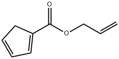 1,3-Cyclopentadiene-1-carboxylicacid,2-propenylester(9CI) Struktur