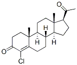 4-Chloropregn-4-ene-3,20-dione Struktur