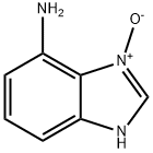 1H-Benzimidazol-4-amine,3-oxide(9CI) Struktur