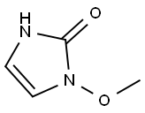 1-Methoxy-1,3-dihydro-imidazol-2-one Struktur