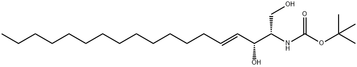 (4E,2S,3R)-1,3-Dihydroxy-2-((tert-b Struktur