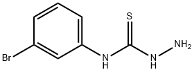 N-(3-BROMOPHENYL)HYDRAZINECARBOTHIOAMIDE Struktur