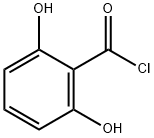 Benzoyl chloride, 2,6-dihydroxy- (9CI) Struktur