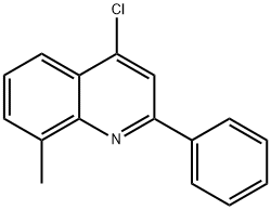 4-Chloro-8-methyl-2-phenylquinoline Struktur