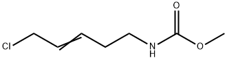 Carbamic  acid,  (5-chloro-3-pentenyl)-,  methyl  ester  (9CI) Struktur