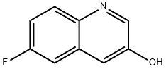 3-Quinolinol, 6-fluoro- Struktur