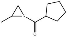 Aziridine, 1-(cyclopentylcarbonyl)-2-methyl- (9CI) Struktur