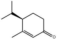 2-Cyclohexen-1-one,3-methyl-4-(1-methylethyl)-,(4R)-(9CI) Structure