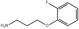 3-(2-FLUOROPHENOXY)PROPAN-1-AMINE HYDROCHLORIDE Struktur