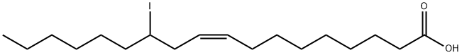 12-iodo-9-octadecenoic acid Struktur