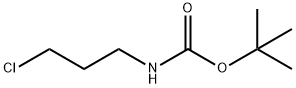 N-BOC-3-CHLOROPROPYLAMINE Struktur