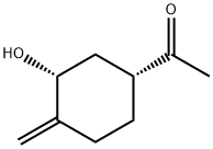 Ethanone, 1-(3-hydroxy-4-methylenecyclohexyl)-, cis- (9CI) Struktur