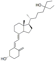 25-hydroxy-26,27-dimethylvitamin D3 Struktur