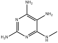 Pyrimidinetetramine,  N4-methyl-  (9CI) Struktur