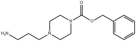 3-(4-Cbz-piperazinyl)propanamine Struktur