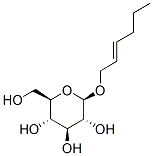 2-hexenyl-beta-glucopyranoside Struktur