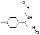 N-diMethyl(1-Methylpiperidin-4-yl)MethanaMine dihydrochloride Struktur