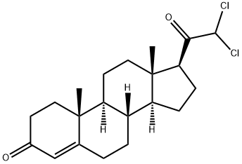 21,21-dichloroprogesterone Struktur