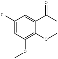 (5''-CHLORO-2'',3''-DIMETHOXY)ACETOPHENONE Struktur