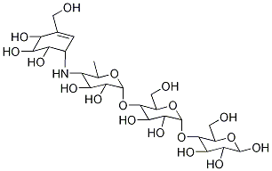 Acarbose Tridecaacetate Struktur