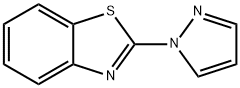 Benzothiazole, 2-(1H-pyrazol-1-yl)- (9CI) Struktur