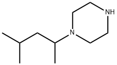 1-(1,3-dimethylbutyl)piperazine(SALTDATA: 2HCl) Struktur