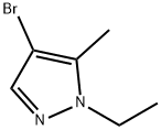 4-溴-1-乙基-5-甲基-1H-吡唑, 1171667-09-6, 結(jié)構(gòu)式