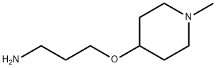 3-[(1-methylpiperidin-4-yl)oxy]propan-1-amine Struktur