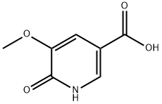 5-Methoxy-6-oxo-1,6-dihydro-pyridine-3-carboxylic acid Struktur