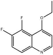 Quinoline, 4-ethoxy-5,6-difluoro- (9CI) Struktur