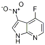 1H-Pyrrolo[2,3-b]pyridine, 4-fluoro-3-nitro- Struktur