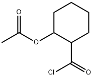 Cyclohexanecarbonyl chloride, 2-(acetyloxy)- (9CI) Struktur