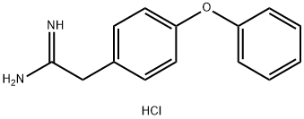 2-(4-Phenoxyphenyl)acetamidine hydrochloride Struktur