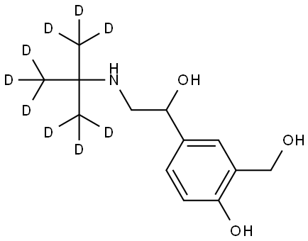 酢酸サルブタモール-(TERT-BUTYL-D9)