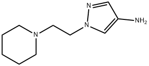 1-(2-Piperidin-1-ylethyl)-1H-pyrazol-4-amine dihydrochloride Struktur