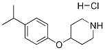 4-(4-ISOPROPYLPHENOXY)PIPERIDINE HYDROCHLORIDE Struktur