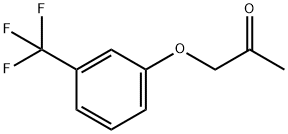 1-(3-TRIFLUOROMETHYLPHENOXY)-2-PROPANONE Struktur